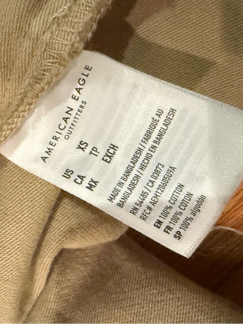 Beige Cropped Utility Light Jacket - Women Size XS y2k grunge - Picture 5 of 7
